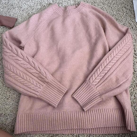 Nordstrom Sweaters - Nordstrom Light Pink Sweater Size